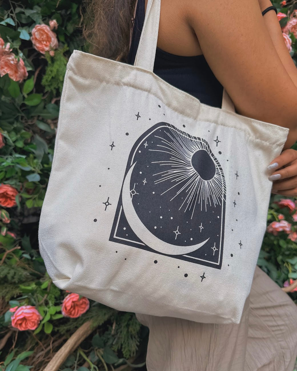 dawn & dusk tote bag