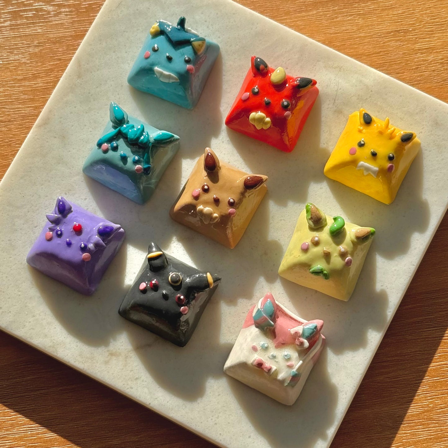 eeveelutions | artisan keycaps