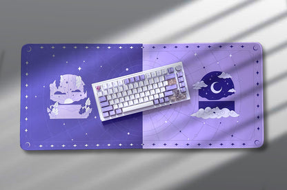 purple | dawn & dusk deskmat