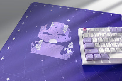 purple | dawn & dusk deskmat