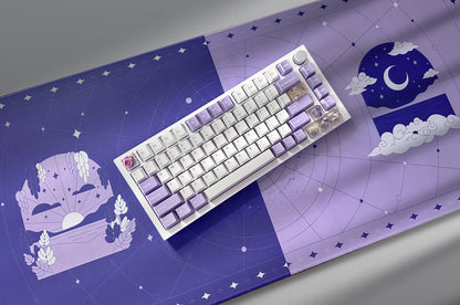 purple | dawn & dusk deskmat